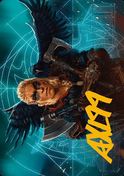 Eivor, Wolf-Kissed Art Card (Gold-Stamped Signature) [Assassin's Creed Art Series]