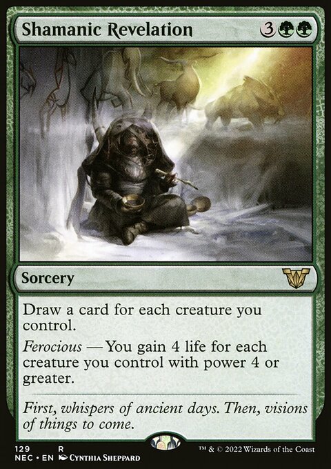 Shamanic Revelation [Kamigawa: Neon Dynasty Commander]
