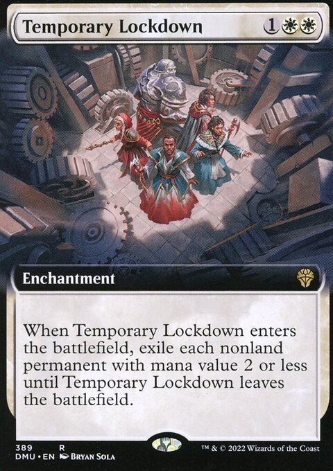 Temporary Lockdown (Extended Art) [Dominaria United]