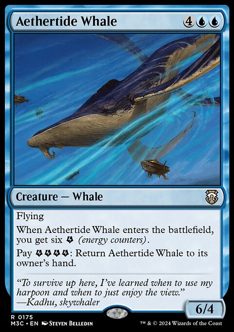Aethertide Whale [Modern Horizons 3 Commander]