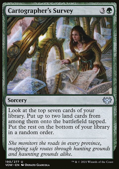 Cartographer's Survey [Innistrad: Crimson Vow]