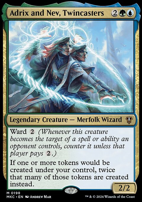 Adrix and Nev, Twincasters [Murders at Karlov Manor Commander]