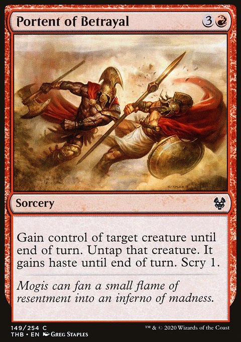 Portent of Betrayal [Theros Beyond Death]