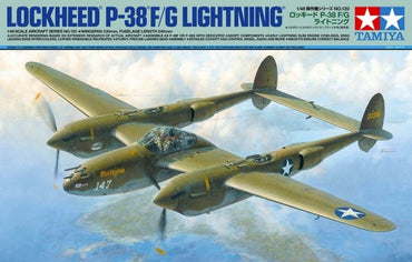 Tamiya 61120 1/48 Scale P-38 F/G Lightning Collector Model  [61120]