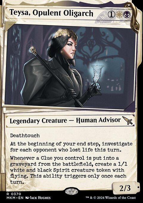 Teysa, Opulent Oligarch (Showcase) (0370) [Murders at Karlov Manor]