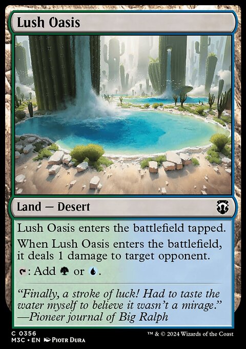 Lush Oasis [Modern Horizons 3 Commander]