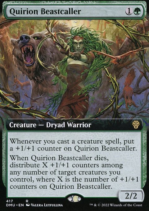 Quirion Beastcaller (Extended Art) [Dominaria United]