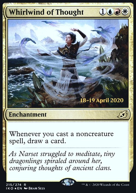 Whirlwind of Thought [Ikoria: Lair of Behemoths Prerelease Promos]