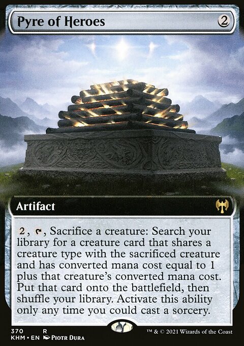 Pyre of Heroes (Extended Art) [Kaldheim]