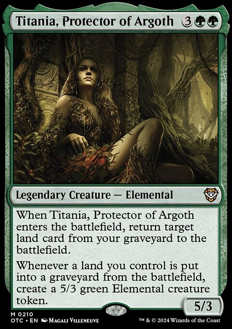 Titania, Protector of Argoth [Outlaws of Thunder Junction Commander]