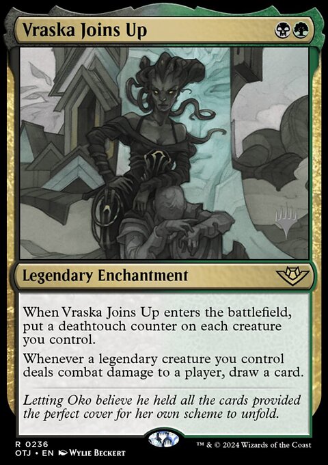 Vraska Joins Up (Promo Pack) [Outlaws of Thunder Junction Promos]