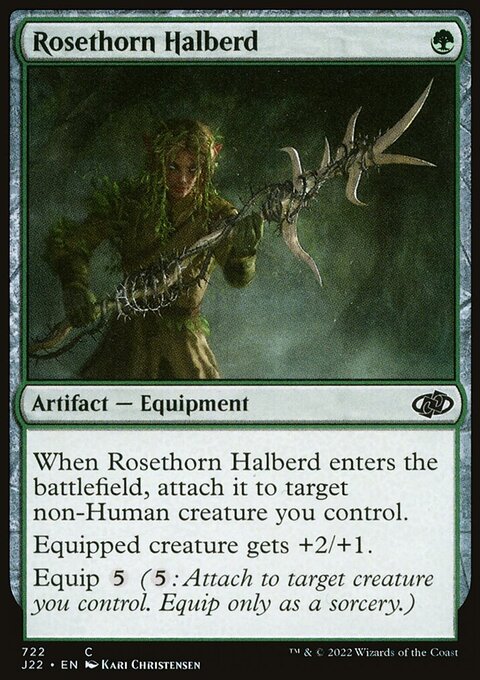 Rosethorn Halberd [Jumpstart 2022]