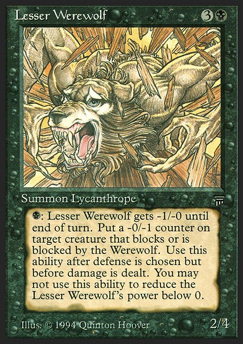 Lesser Werewolf [Legends]