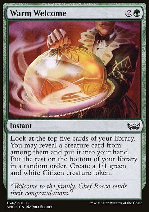 Warm Welcome [Streets of New Capenna]