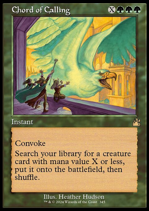 Chord of Calling (Retro Frame) [Ravnica Remastered]