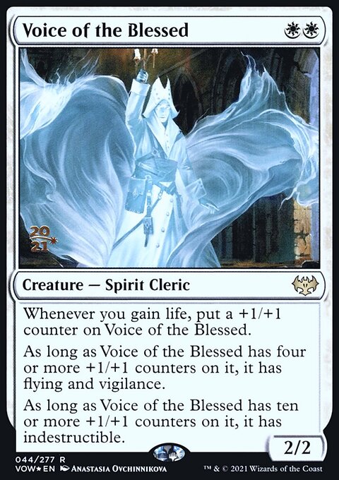 Voice of the Blessed [Innistrad: Crimson Vow Prerelease Promos]
