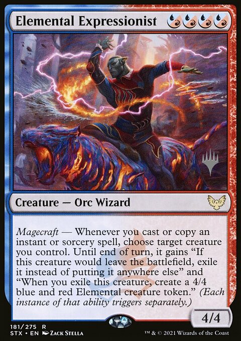 Elemental Expressionist (Promo Pack) [Strixhaven: School of Mages Promos]