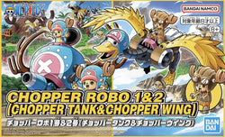 One Piece: Chopper Robot 1&2 (Chopper Tank & Chopper Wing) Model Kit Set