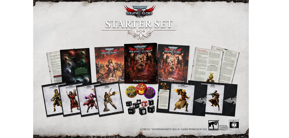 Warhammer 40000 Roleplay: Wrath & Glory - Starter Set