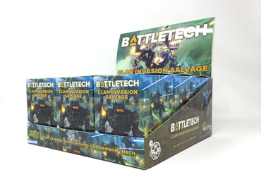 Battletech Clan Invasion Salvage Blind Booster Box
