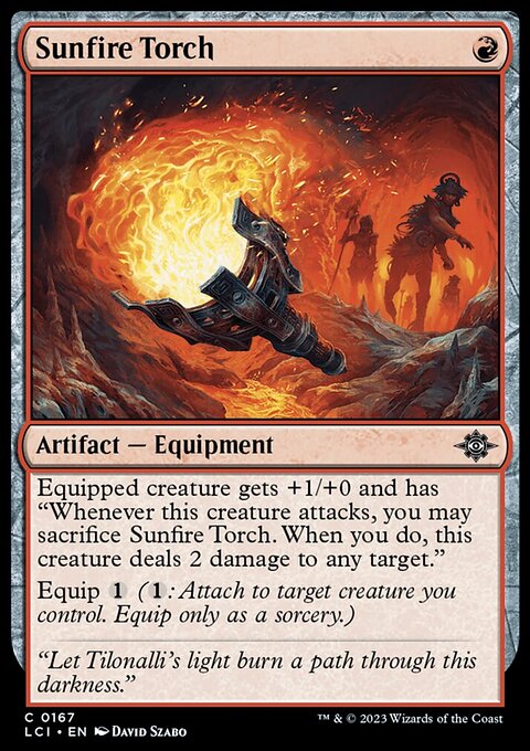 Sunfire Torch [The Lost Caverns of Ixalan]