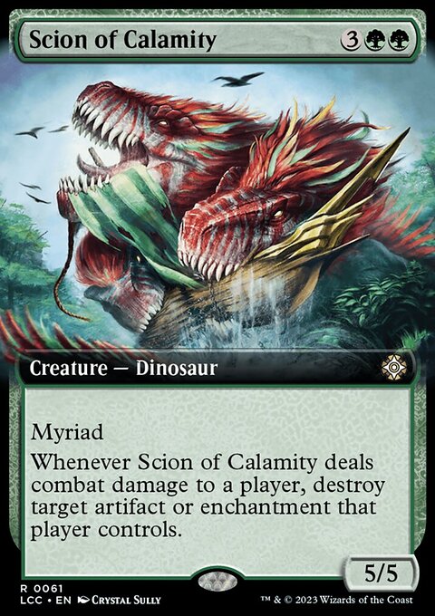 Scion of Calamity (Extended Art) [The Lost Caverns of Ixalan Commander]