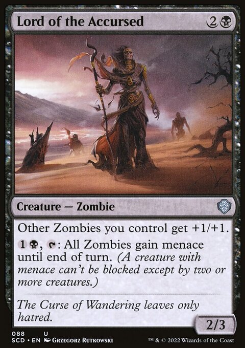 Lord of the Accursed [Starter Commander Decks]