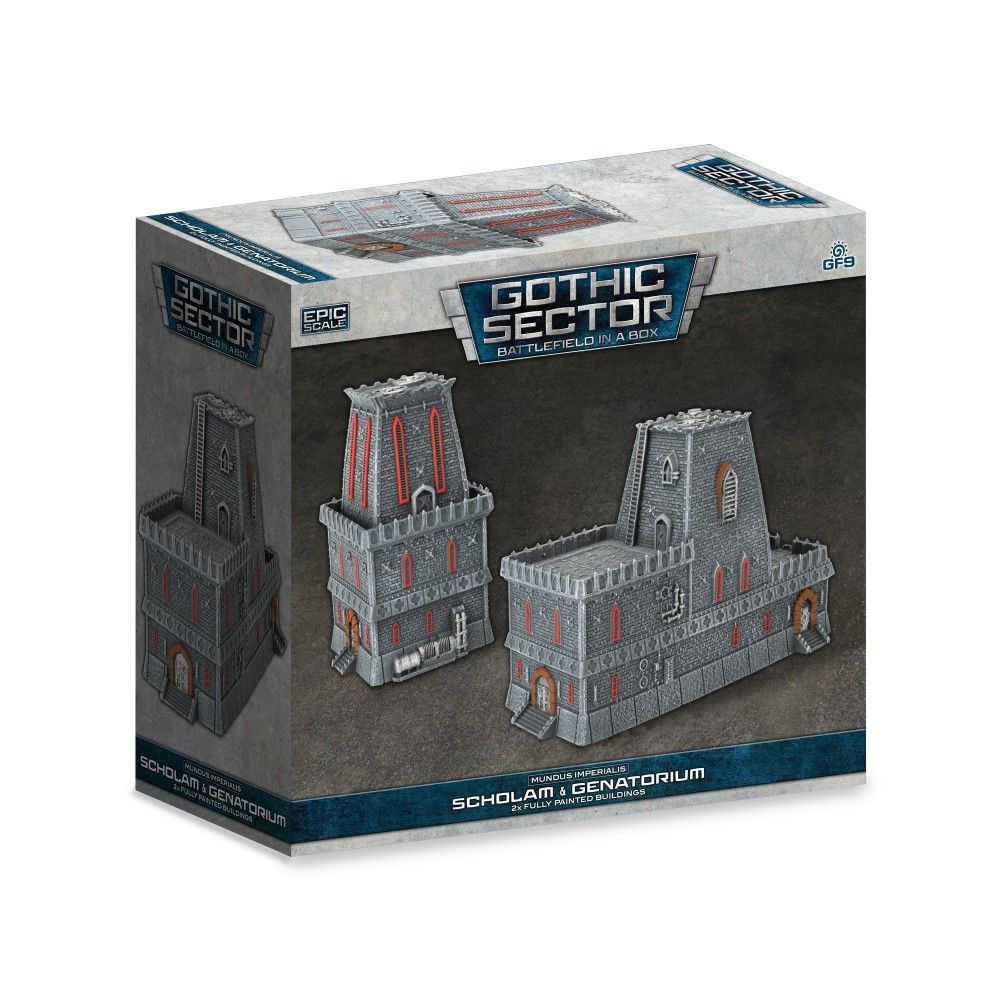 Battlefield in a Box: Gothic Sector – Mundus Imperialis: Scholam & Genatorium