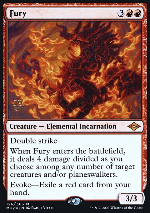 Fury [Modern Horizons 2 Prerelease Promos]