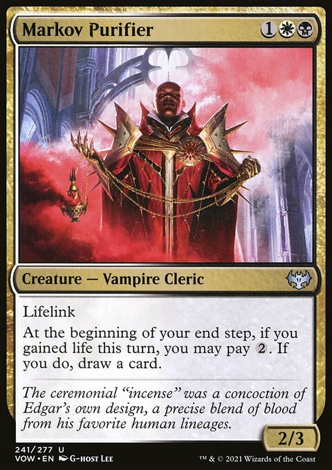 Markov Purifier [Innistrad: Crimson Vow]