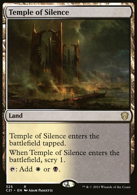 Temple of Silence [Commander 2021]