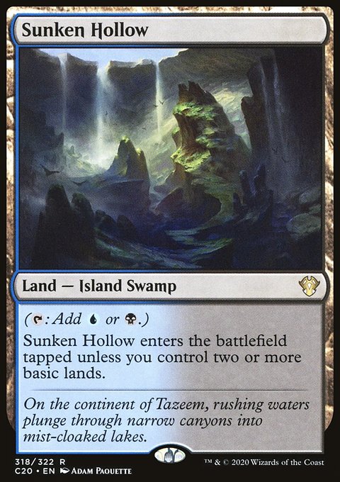 Sunken Hollow [Commander 2020]