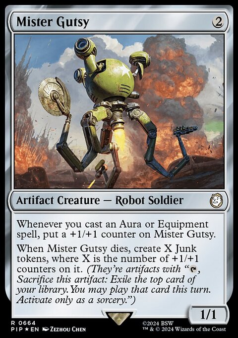 Mister Gutsy (Surge Foil) [Fallout]