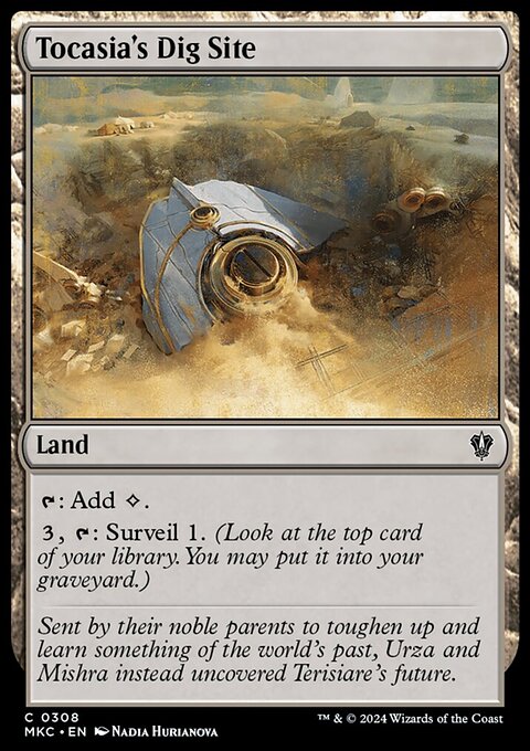 Tocasia's Dig Site [Murders at Karlov Manor Commander]