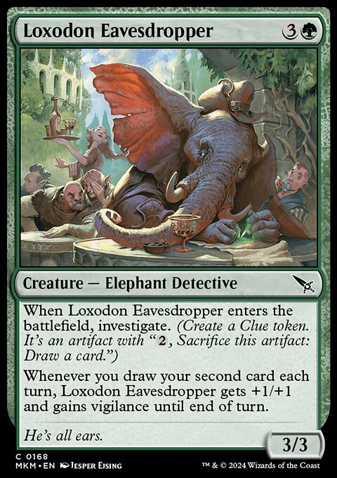 Loxodon Eavesdropper [Murders at Karlov Manor]