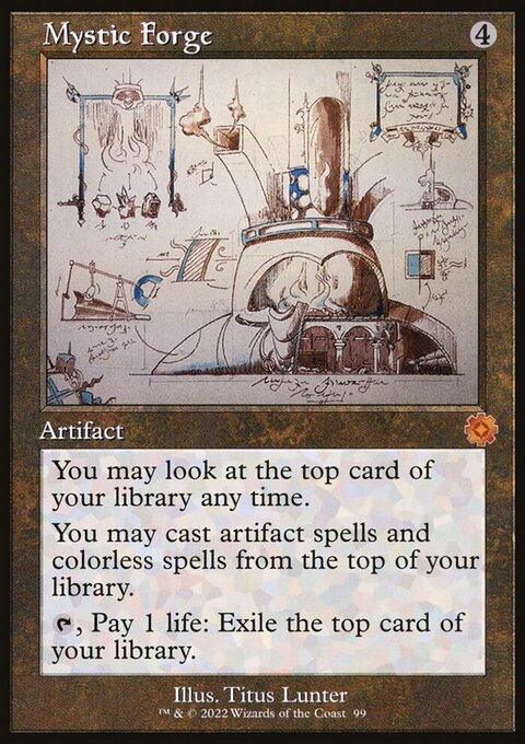 Mystic Forge (Retro Schematic) [The Brothers' War Retro Artifacts]