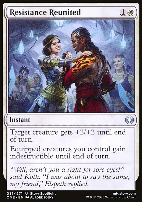 Resistance Reunited [Phyrexia: All Will Be One]