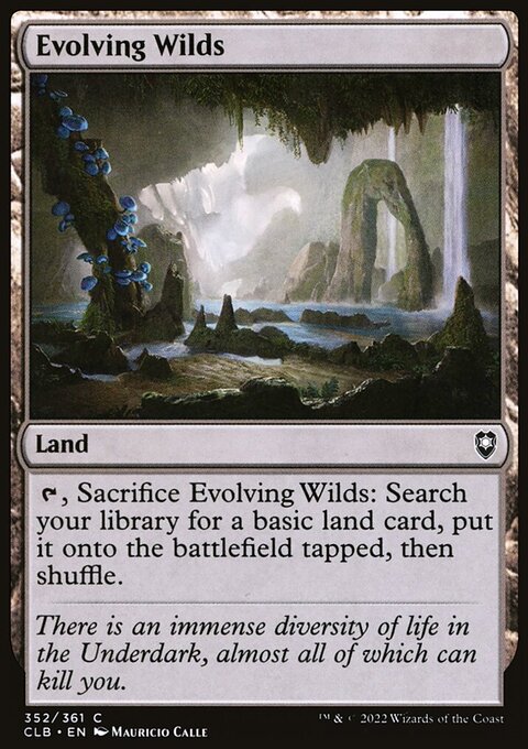 Evolving Wilds [Commander Legends: Battle for Baldur's Gate]