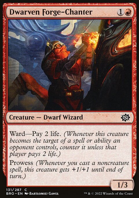 Dwarven Forge-Chanter [The Brothers' War]