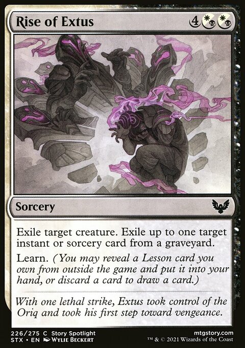 Rise of Extus [Strixhaven: School of Mages]