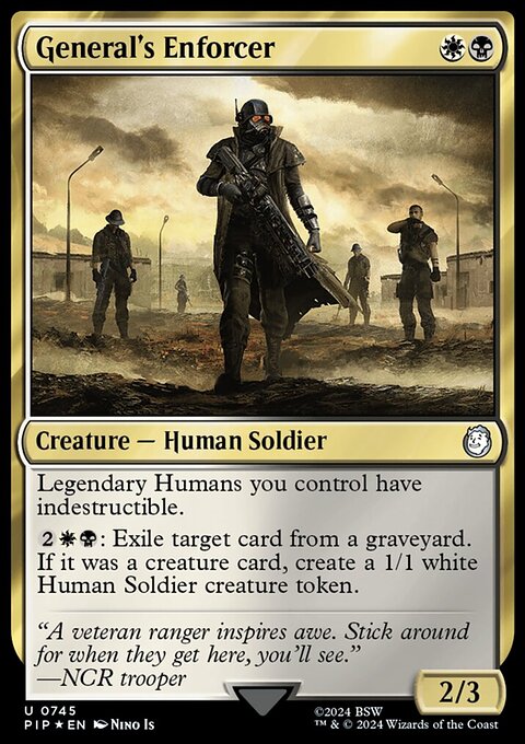 General's Enforcer (Surge Foil) [Fallout]