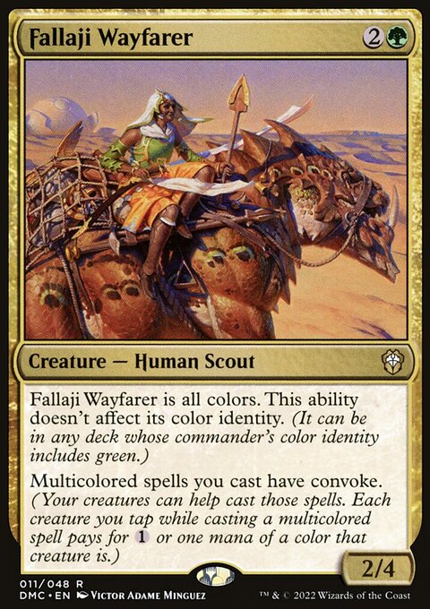 Fallaji Wayfarer [Dominaria United Commander]