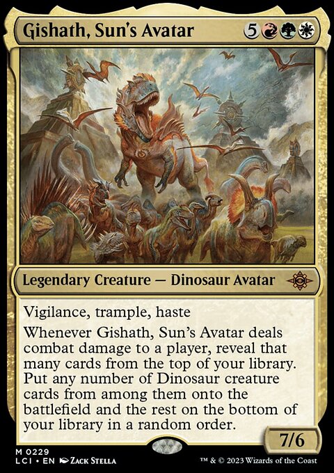 Gishath, Sun's Avatar [The Lost Caverns of Ixalan]