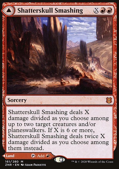 Shatterskull Smashing // Shatterskull, the Hammer Pass [Zendikar Rising]
