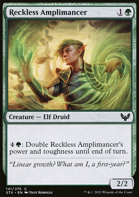 Reckless Amplimancer [Strixhaven: School of Mages]