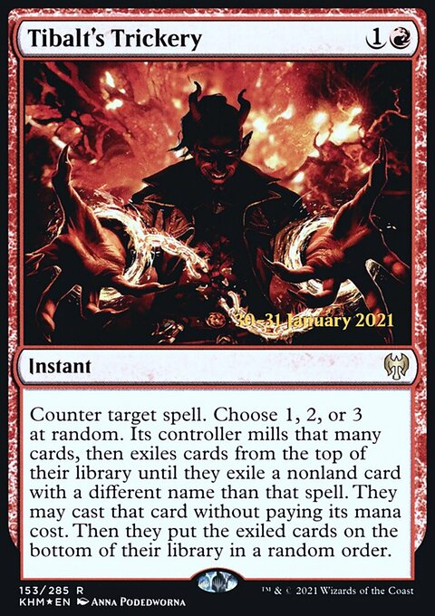 Tibalt's Trickery [Kaldheim Prerelease Promos]