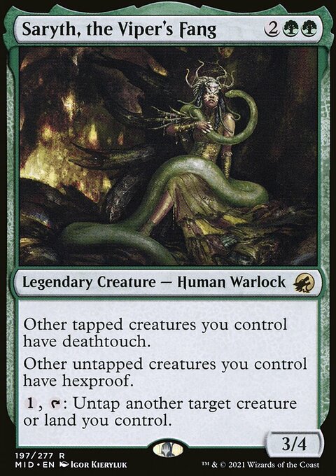 Saryth, the Viper's Fang [Innistrad: Midnight Hunt]