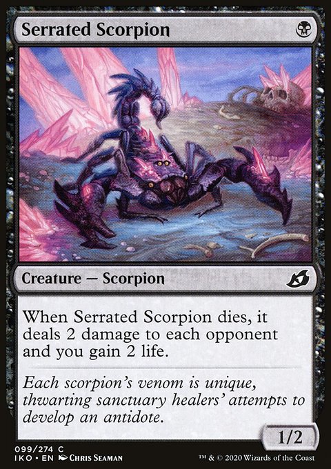 Serrated Scorpion [Ikoria: Lair of Behemoths]