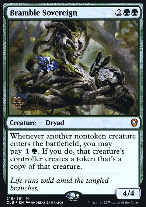 Bramble Sovereign [Commander Legends: Battle for Baldur's Gate Prerelease Promos]