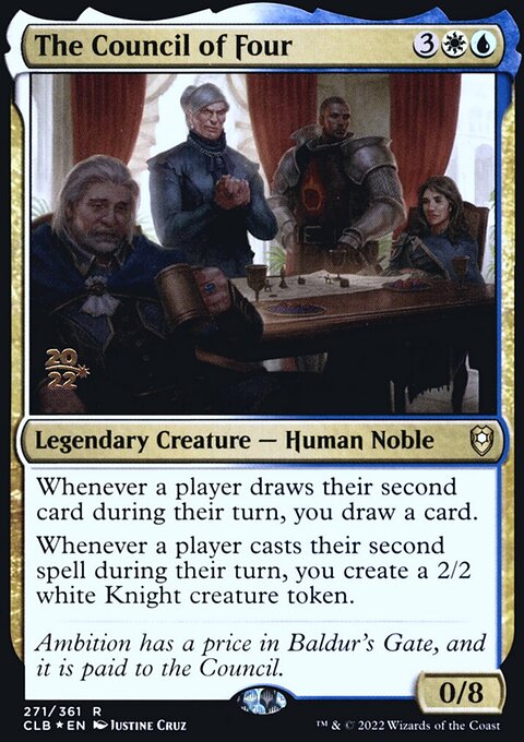 The Council of Four [Commander Legends: Battle for Baldur's Gate Prerelease Promos]
